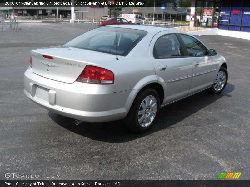 Bright Silver Metallic / Dark Slate Gray 2006 Chrysler Sebring Limited Sedan