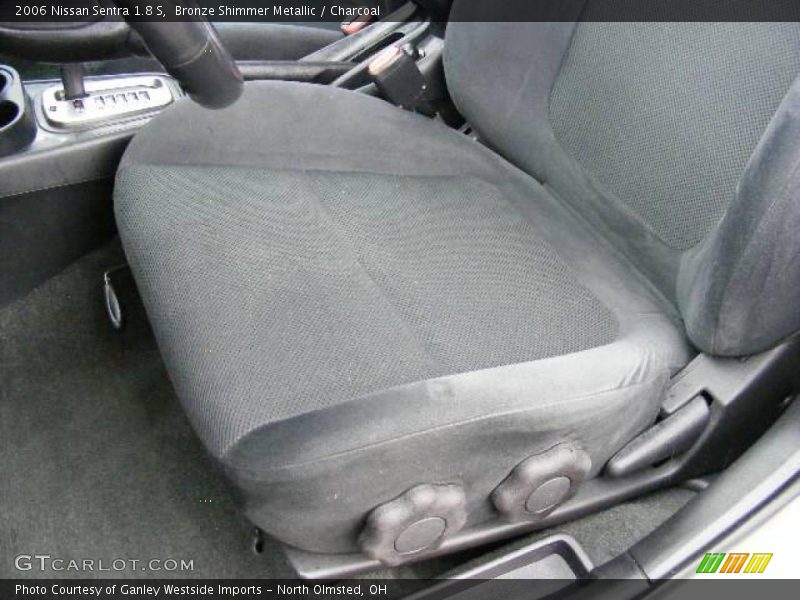 Bronze Shimmer Metallic / Charcoal 2006 Nissan Sentra 1.8 S