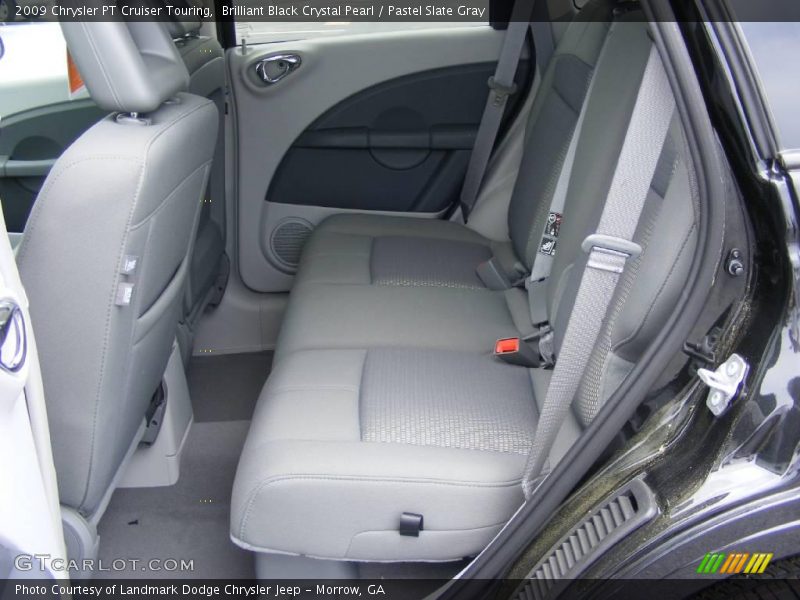 Brilliant Black Crystal Pearl / Pastel Slate Gray 2009 Chrysler PT Cruiser Touring