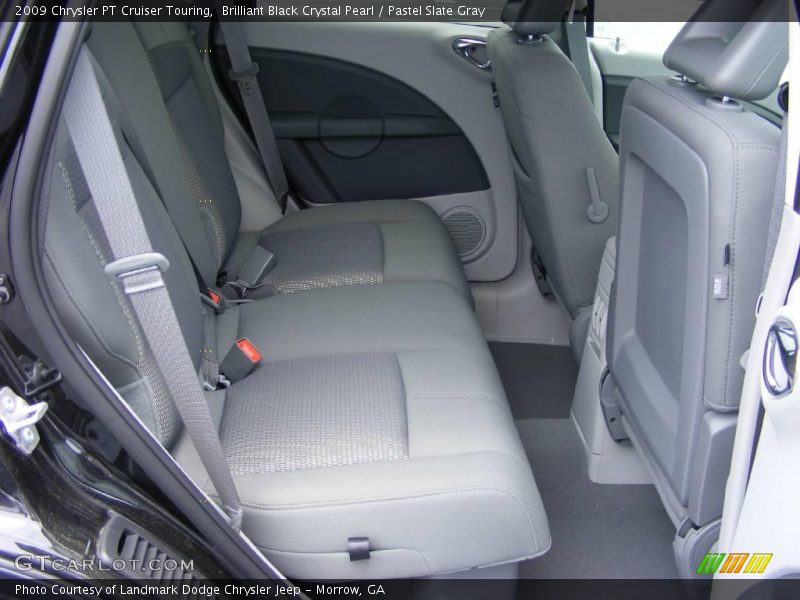 Brilliant Black Crystal Pearl / Pastel Slate Gray 2009 Chrysler PT Cruiser Touring