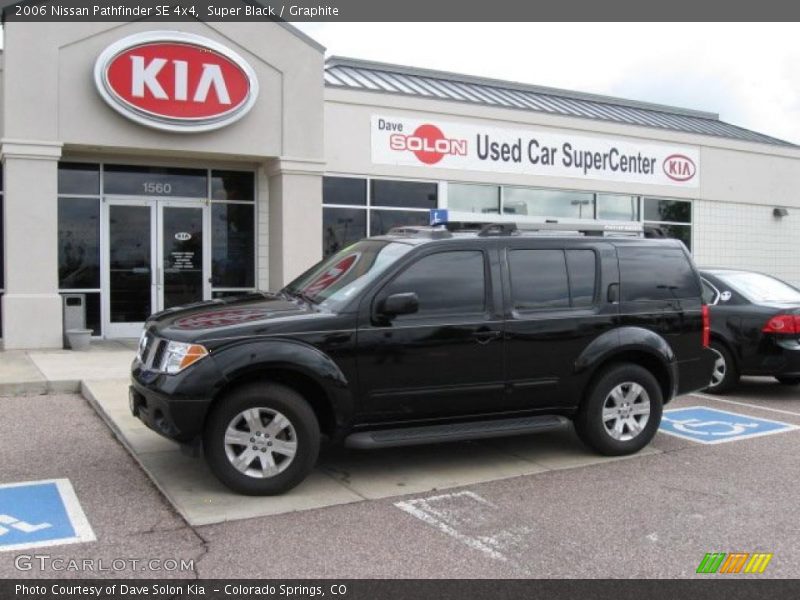 Super Black / Graphite 2006 Nissan Pathfinder SE 4x4