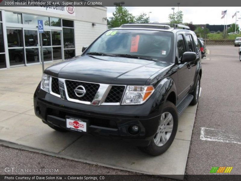Super Black / Graphite 2006 Nissan Pathfinder SE 4x4