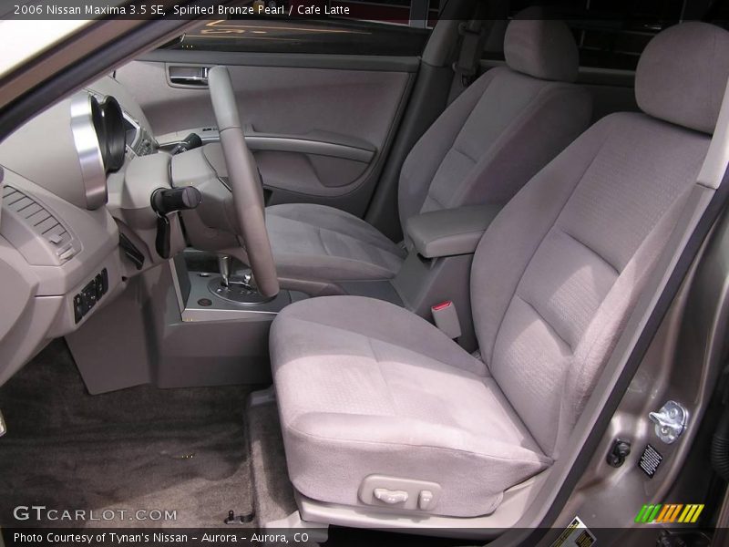 Spirited Bronze Pearl / Cafe Latte 2006 Nissan Maxima 3.5 SE