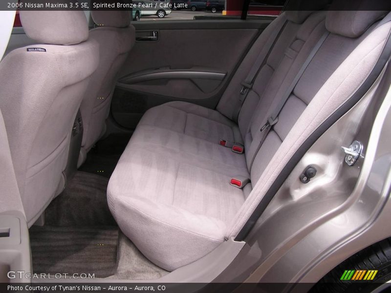 Spirited Bronze Pearl / Cafe Latte 2006 Nissan Maxima 3.5 SE