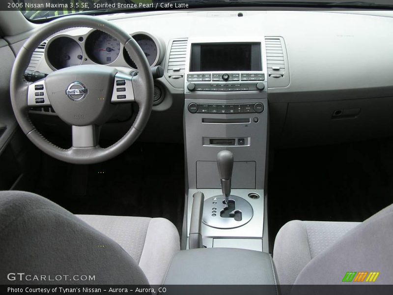 Spirited Bronze Pearl / Cafe Latte 2006 Nissan Maxima 3.5 SE