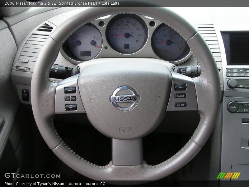 Spirited Bronze Pearl / Cafe Latte 2006 Nissan Maxima 3.5 SE