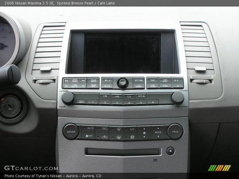 Spirited Bronze Pearl / Cafe Latte 2006 Nissan Maxima 3.5 SE