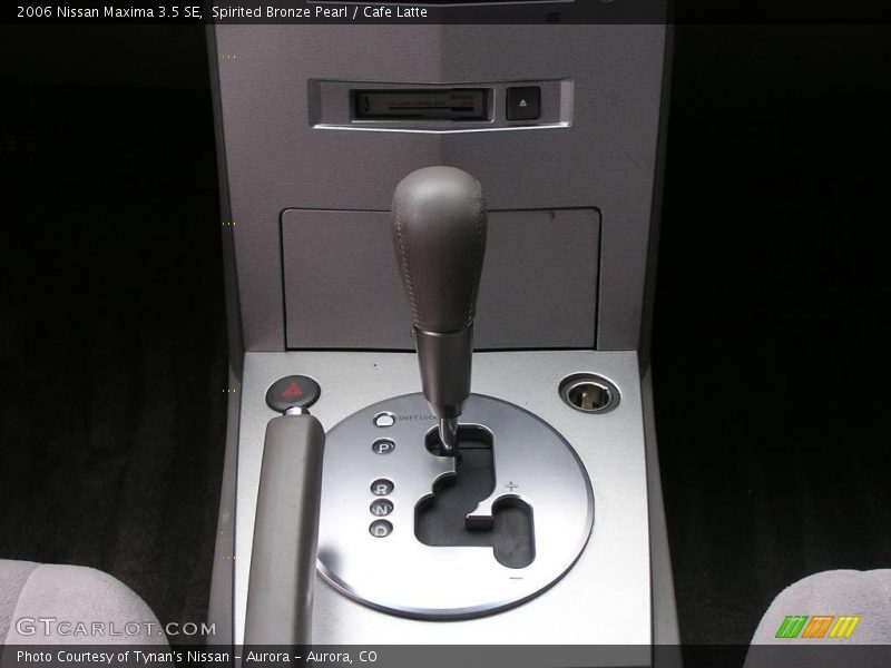 Spirited Bronze Pearl / Cafe Latte 2006 Nissan Maxima 3.5 SE