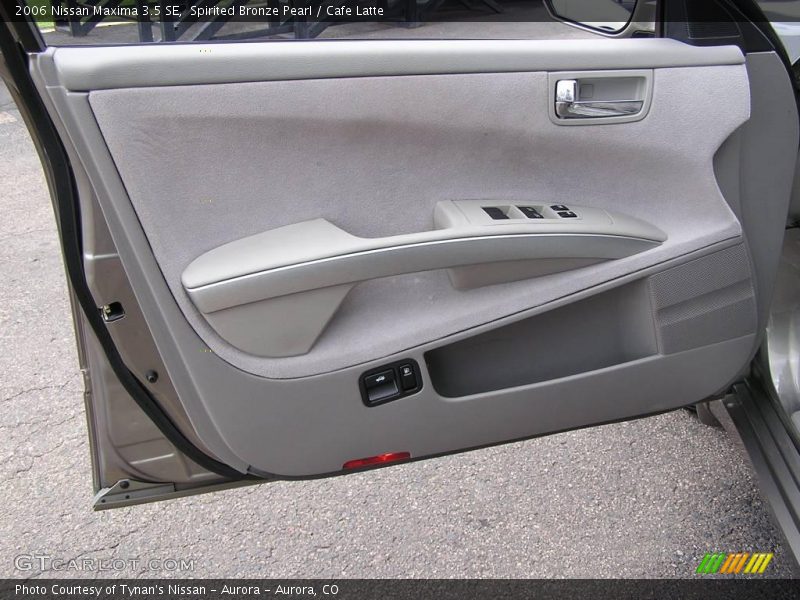 Spirited Bronze Pearl / Cafe Latte 2006 Nissan Maxima 3.5 SE