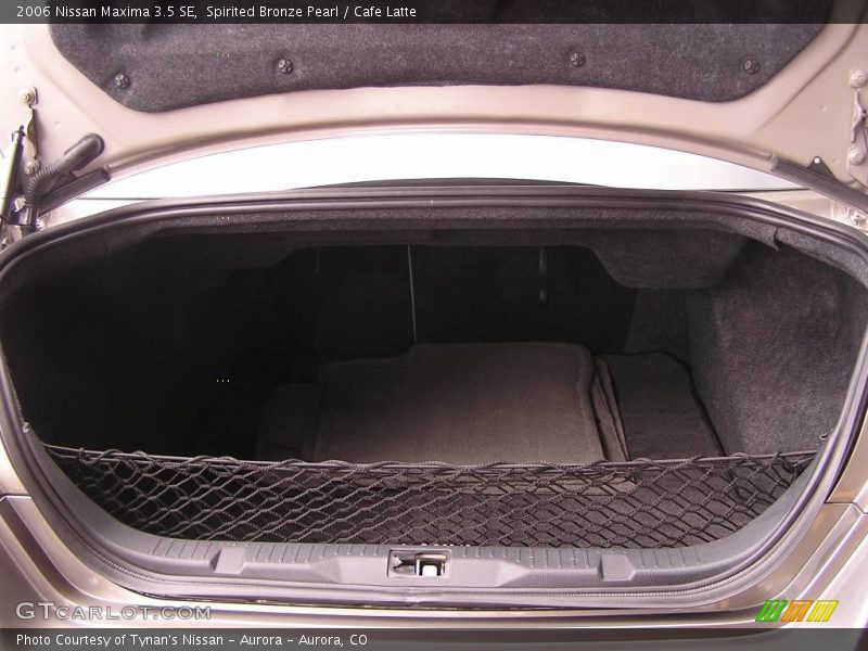 Spirited Bronze Pearl / Cafe Latte 2006 Nissan Maxima 3.5 SE