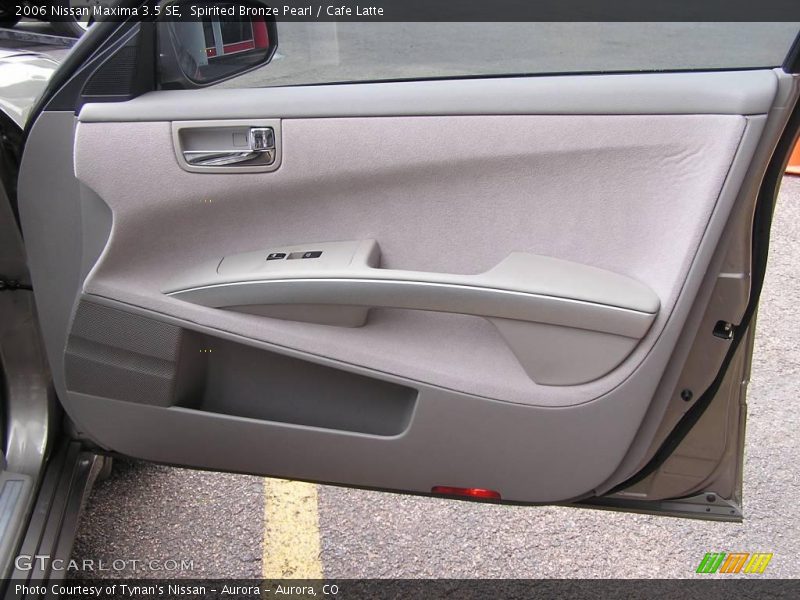 Spirited Bronze Pearl / Cafe Latte 2006 Nissan Maxima 3.5 SE