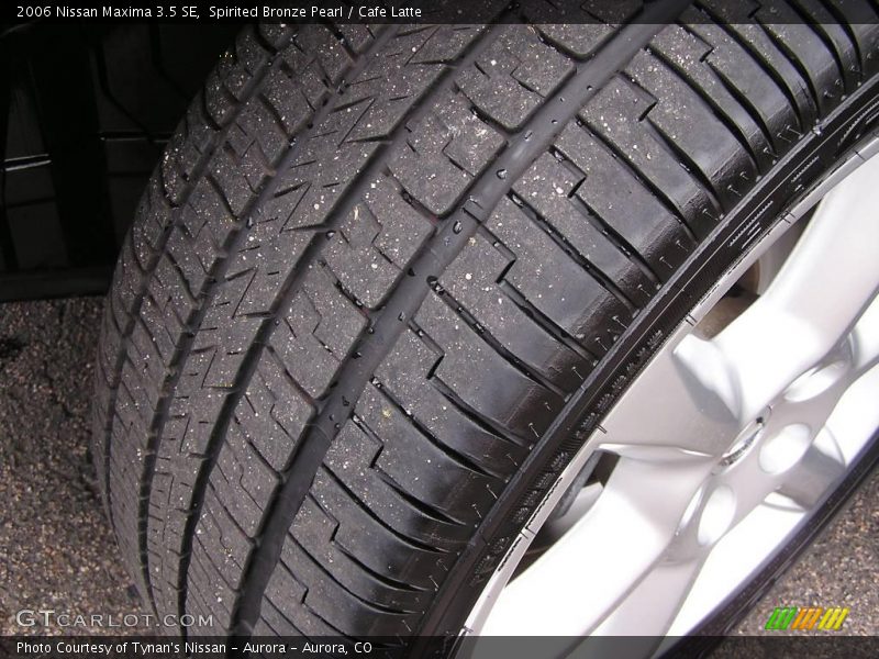 Spirited Bronze Pearl / Cafe Latte 2006 Nissan Maxima 3.5 SE