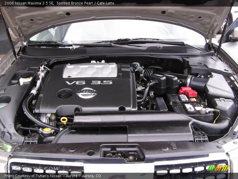 Spirited Bronze Pearl / Cafe Latte 2006 Nissan Maxima 3.5 SE