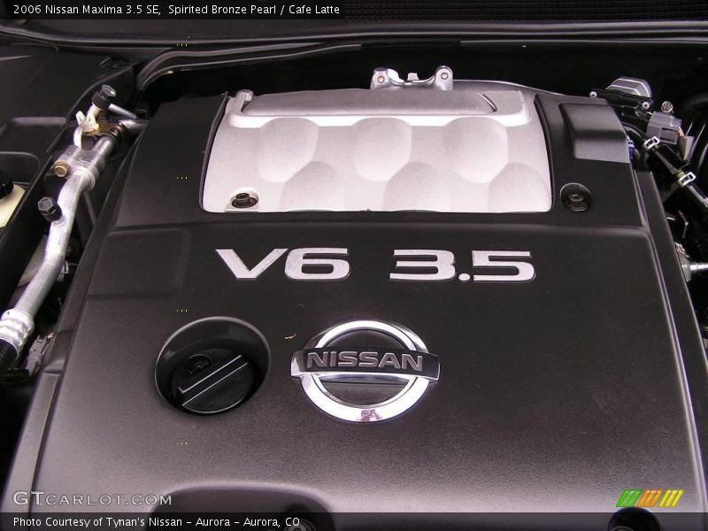 Spirited Bronze Pearl / Cafe Latte 2006 Nissan Maxima 3.5 SE
