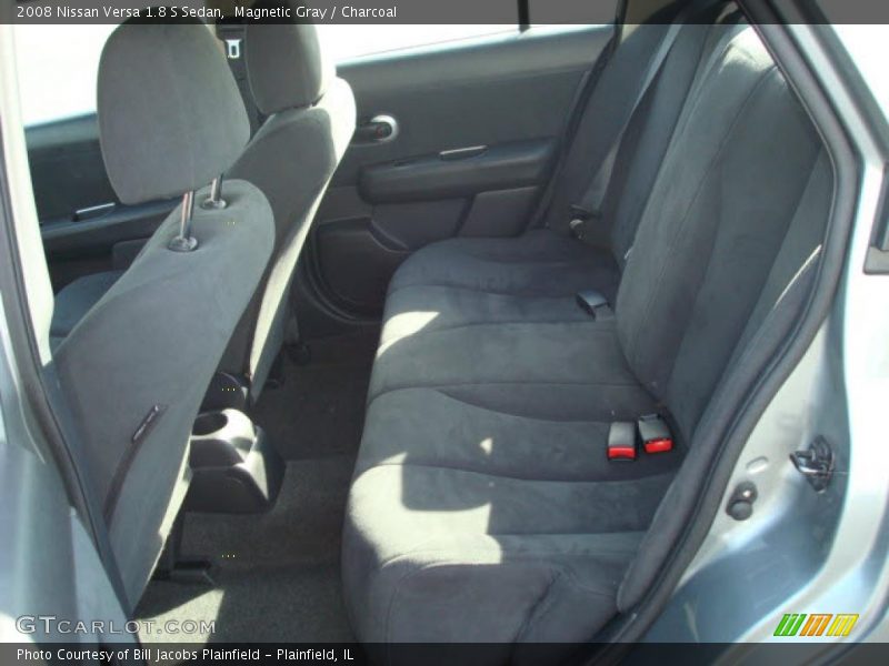 Magnetic Gray / Charcoal 2008 Nissan Versa 1.8 S Sedan