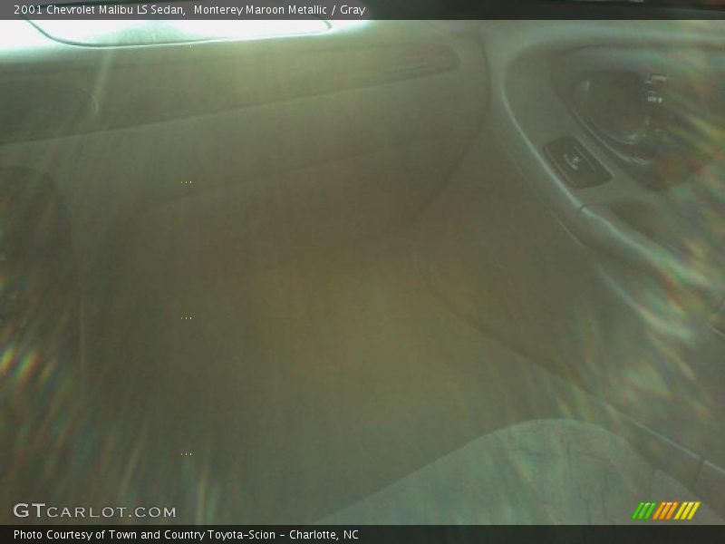 Monterey Maroon Metallic / Gray 2001 Chevrolet Malibu LS Sedan