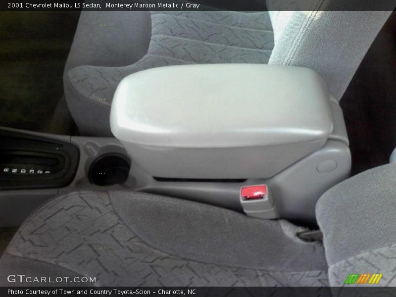 Monterey Maroon Metallic / Gray 2001 Chevrolet Malibu LS Sedan