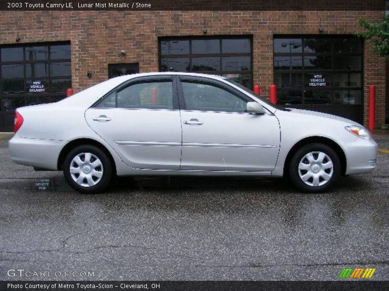 Lunar Mist Metallic / Stone 2003 Toyota Camry LE