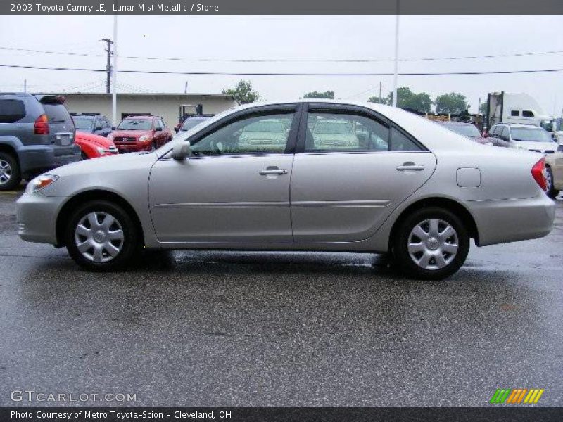 Lunar Mist Metallic / Stone 2003 Toyota Camry LE