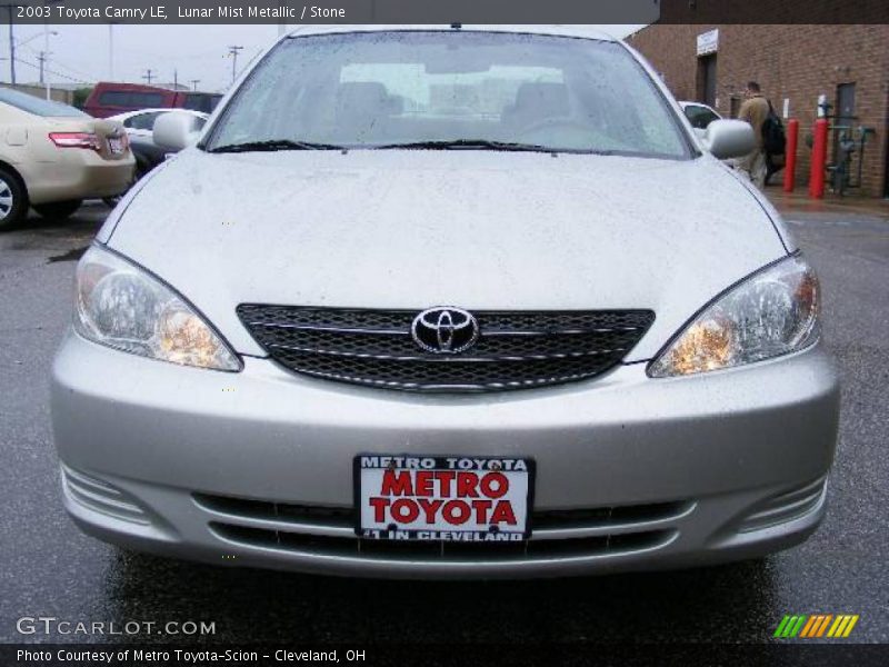 Lunar Mist Metallic / Stone 2003 Toyota Camry LE