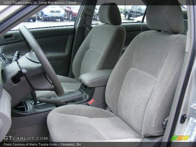 Lunar Mist Metallic / Stone 2003 Toyota Camry LE