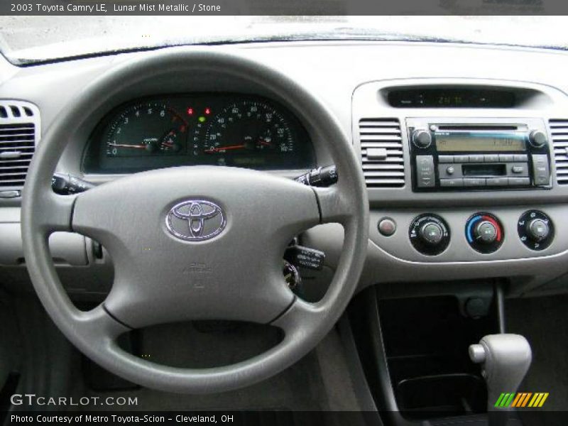 Lunar Mist Metallic / Stone 2003 Toyota Camry LE