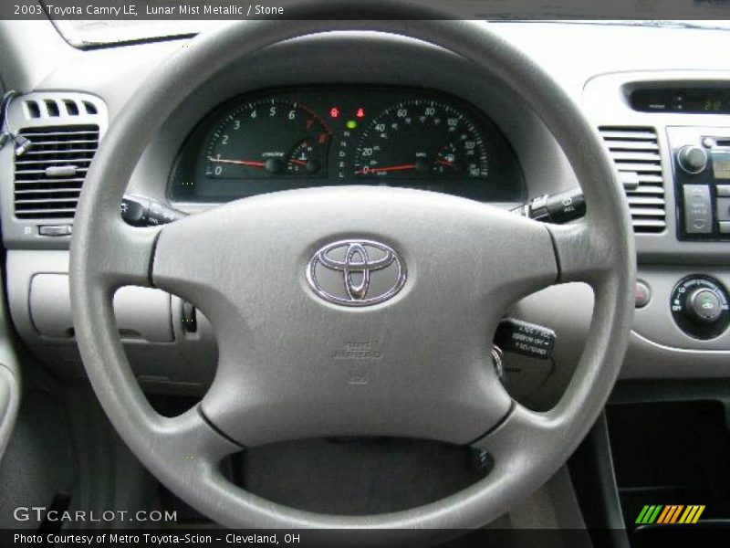 Lunar Mist Metallic / Stone 2003 Toyota Camry LE