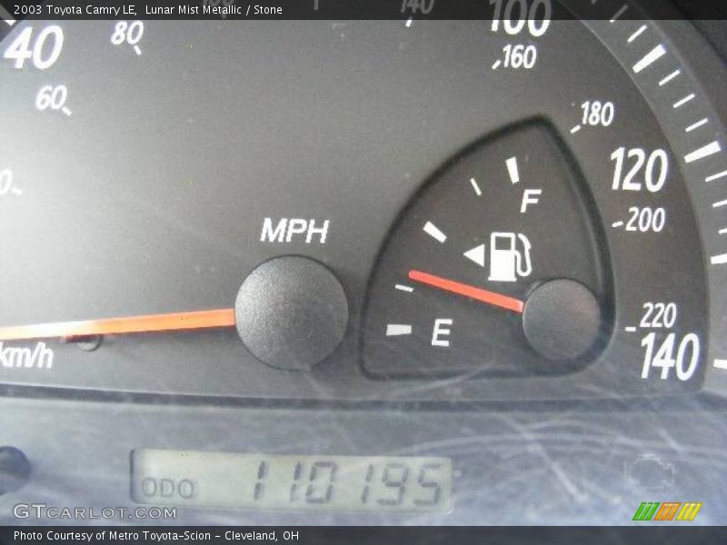 Lunar Mist Metallic / Stone 2003 Toyota Camry LE