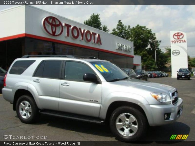 Titanium Metallic / Stone Gray 2006 Toyota 4Runner SR5 4x4