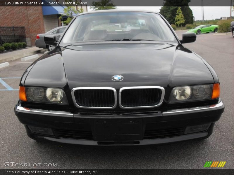 Black II / Sand 1998 BMW 7 Series 740iL Sedan