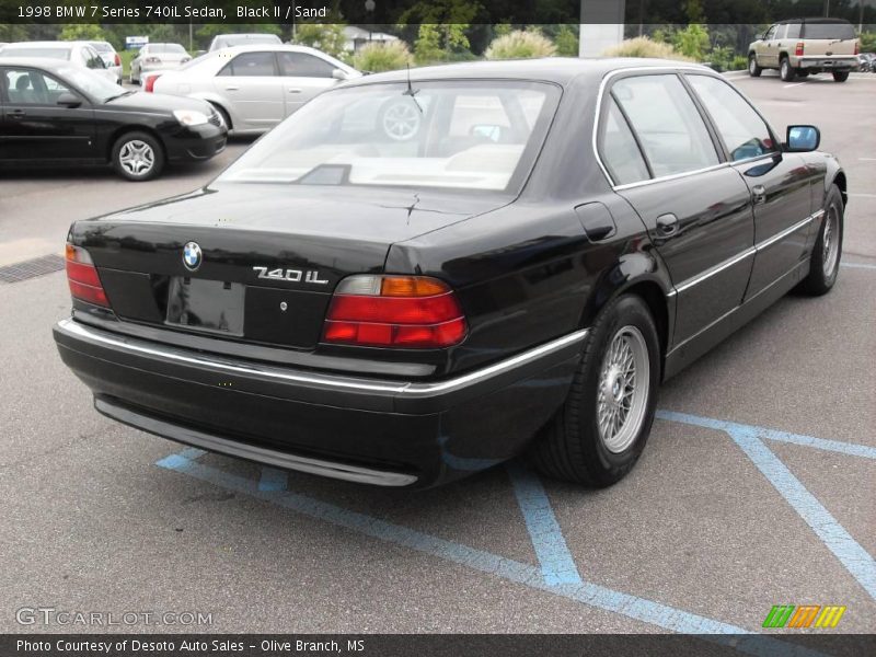 Black II / Sand 1998 BMW 7 Series 740iL Sedan