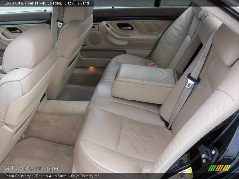 Black II / Sand 1998 BMW 7 Series 740iL Sedan