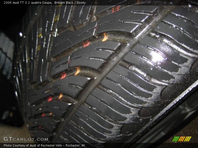 Brilliant Black / Ebony 2006 Audi TT 3.2 quattro Coupe