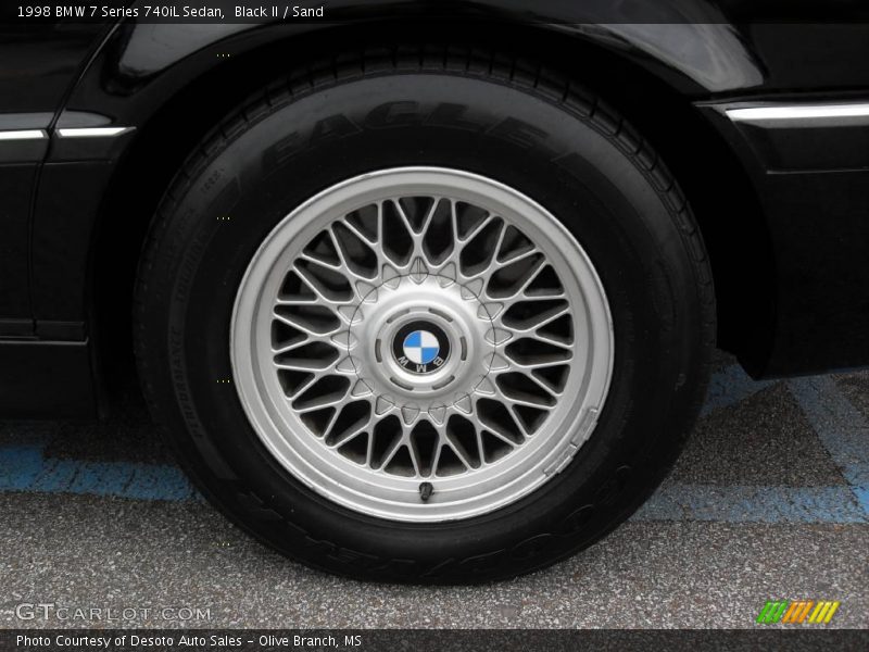 Black II / Sand 1998 BMW 7 Series 740iL Sedan
