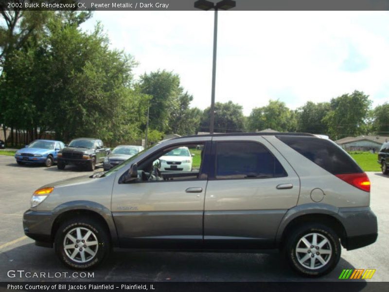 Pewter Metallic / Dark Gray 2002 Buick Rendezvous CX