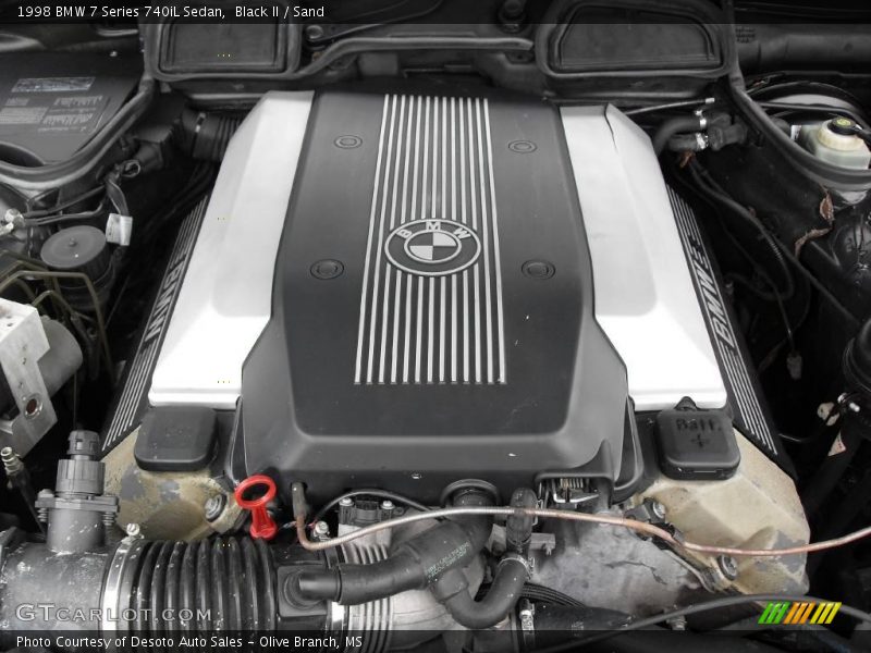Black II / Sand 1998 BMW 7 Series 740iL Sedan