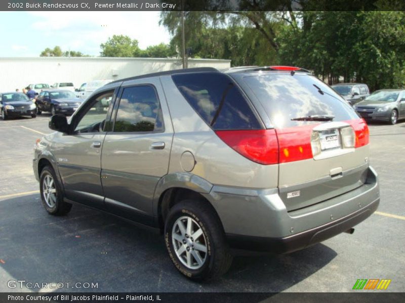 Pewter Metallic / Dark Gray 2002 Buick Rendezvous CX