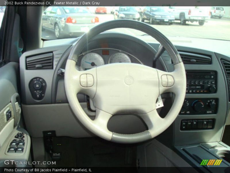 Pewter Metallic / Dark Gray 2002 Buick Rendezvous CX