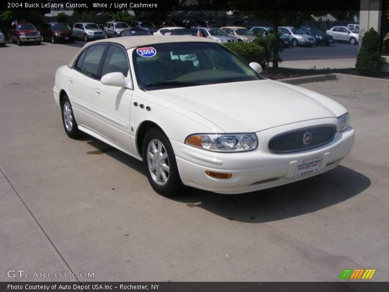 White / Light Cashmere 2004 Buick LeSabre Custom