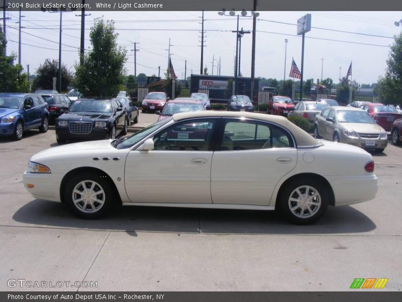 White / Light Cashmere 2004 Buick LeSabre Custom