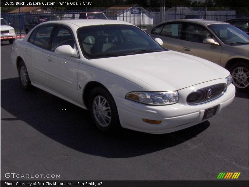 White Opal / Gray 2005 Buick LeSabre Custom