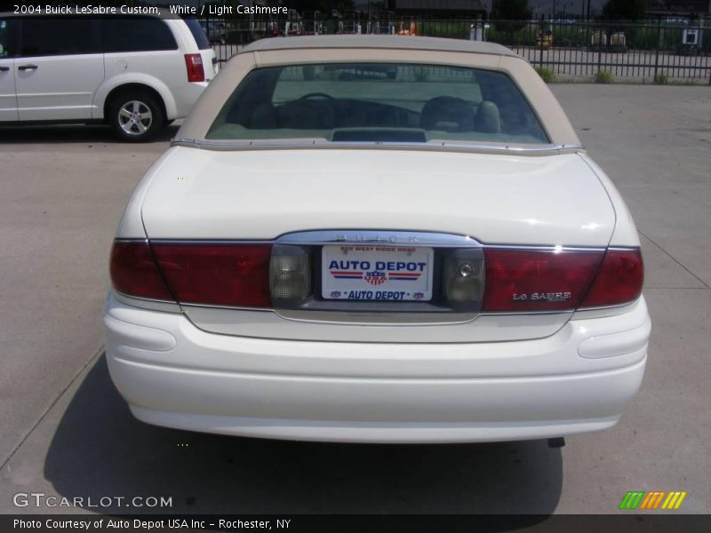 White / Light Cashmere 2004 Buick LeSabre Custom