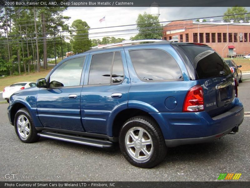 Deep Sapphire Blue Metallic / Cashmere 2006 Buick Rainier CXL AWD