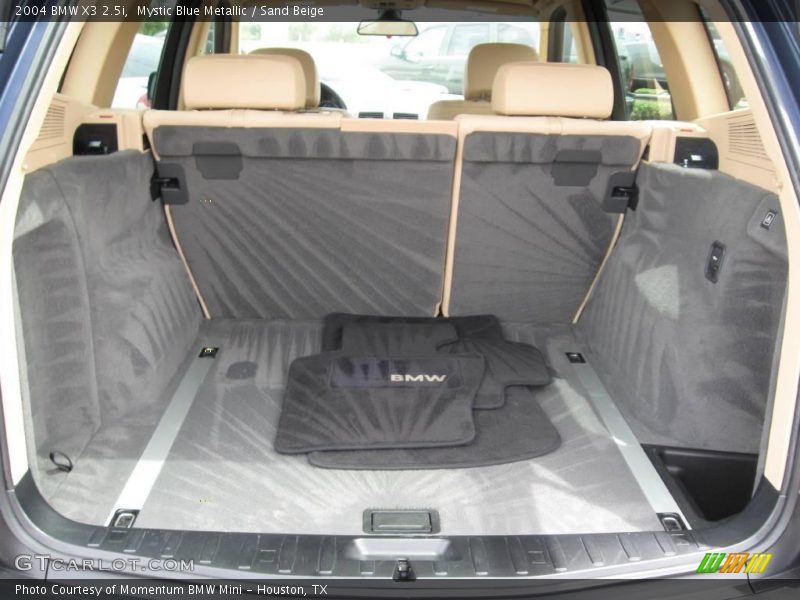 Mystic Blue Metallic / Sand Beige 2004 BMW X3 2.5i