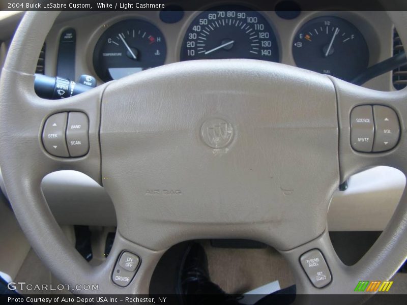 White / Light Cashmere 2004 Buick LeSabre Custom