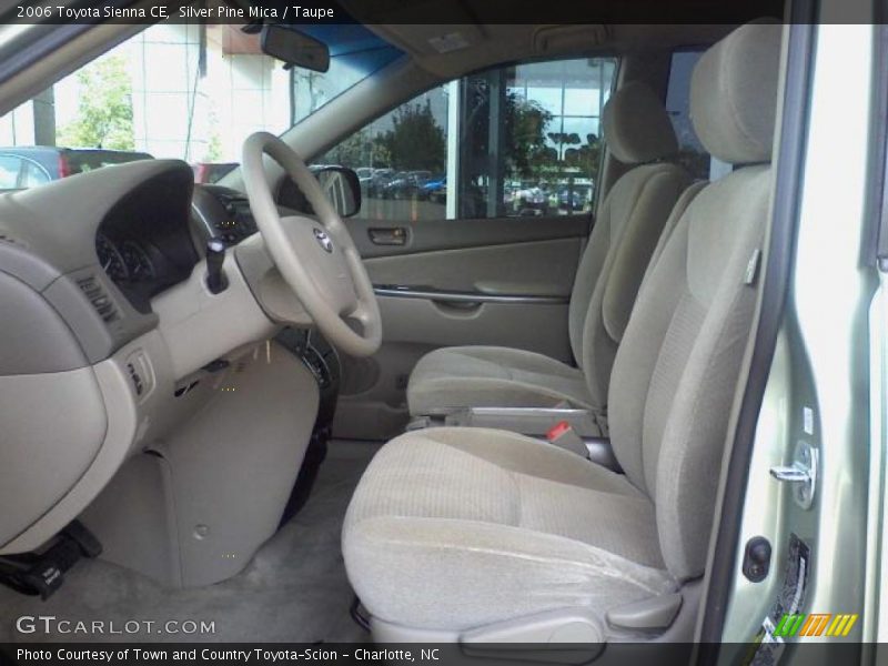 Silver Pine Mica / Taupe 2006 Toyota Sienna CE