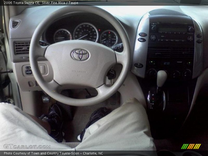Silver Pine Mica / Taupe 2006 Toyota Sienna CE
