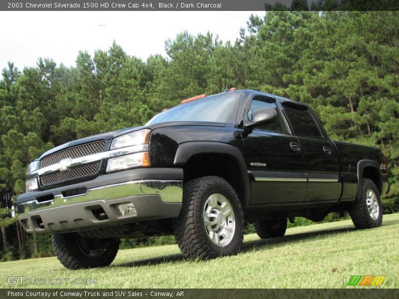 Black / Dark Charcoal 2003 Chevrolet Silverado 1500 HD Crew Cab 4x4