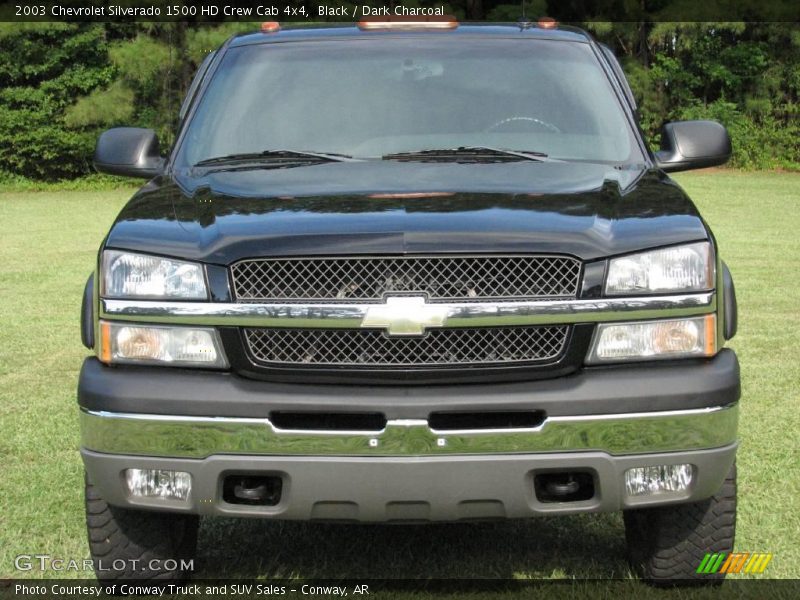 Black / Dark Charcoal 2003 Chevrolet Silverado 1500 HD Crew Cab 4x4