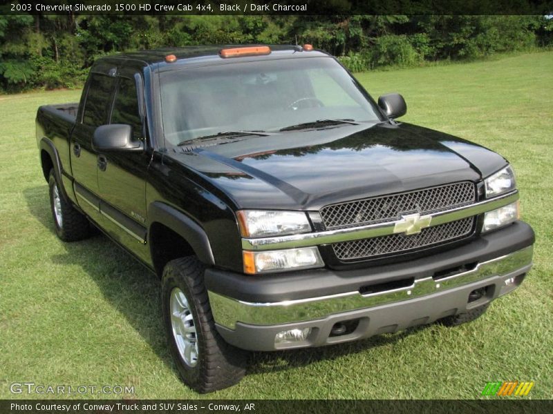 Black / Dark Charcoal 2003 Chevrolet Silverado 1500 HD Crew Cab 4x4